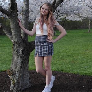 PREPPY PLAID AEROPOSTALE SKIRT